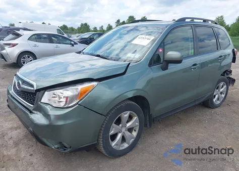 2016 Subaru Forester 2.5I Premium из США, поврежденный, VIN JF2SJADC5GH503732